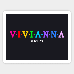 Vivianna - Lively. Sticker